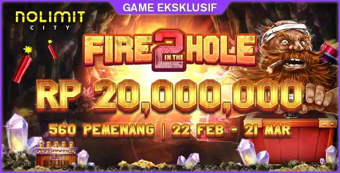 Fire in the Hole 2 cash drop